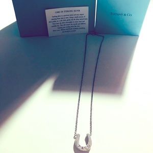 Tiffany & Co Horseshoe Pendant Necklace